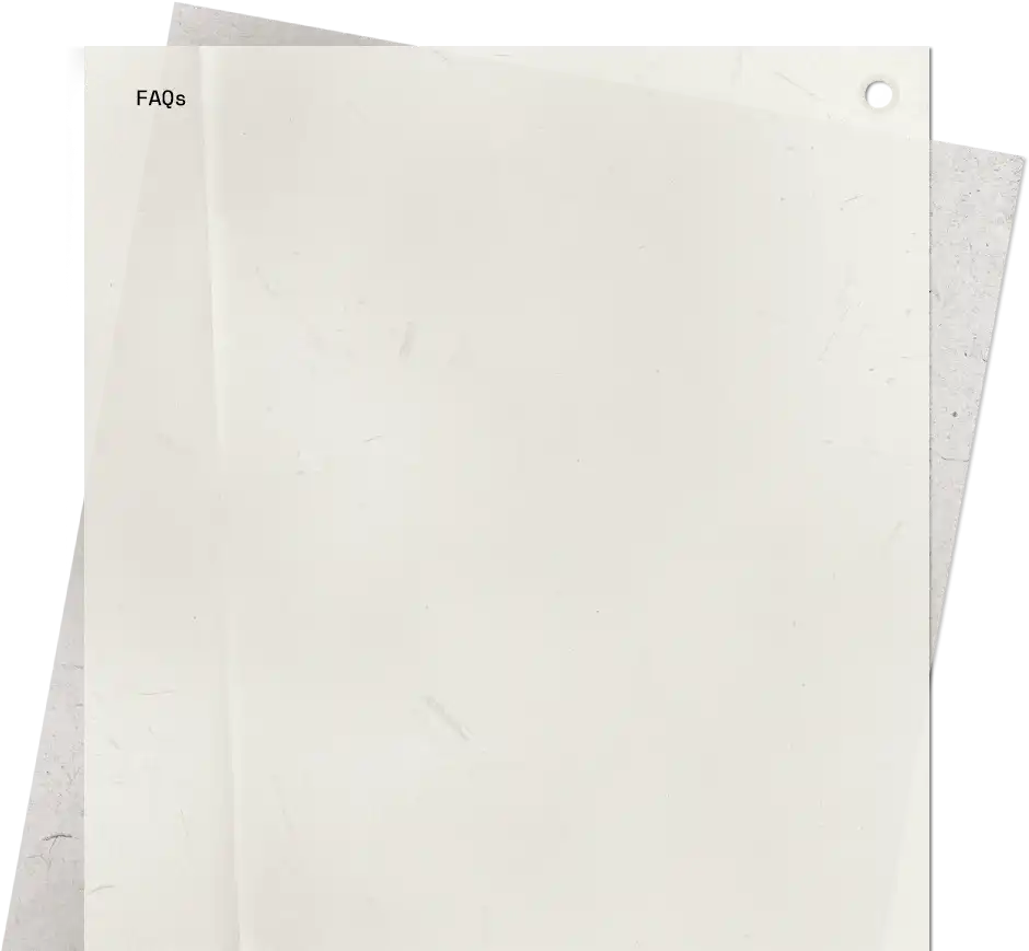 Paper asset for FAQs section